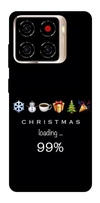 Чехол на ZTE Blade A56 Christmas Loading фото 1 из 1