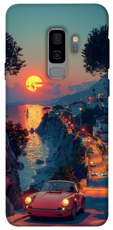 Чохол на Samsung Galaxy S9+ Porsche sunrise фото 1 з 1