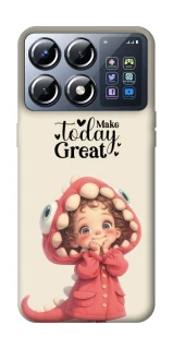 Чехол на Xiaomi POCO X8 Pro Make today great фото 1 из 1
