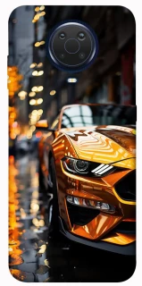 Чохол на Nokia G20 / G10 / 6.3 Golden sports car фото 1 з 1