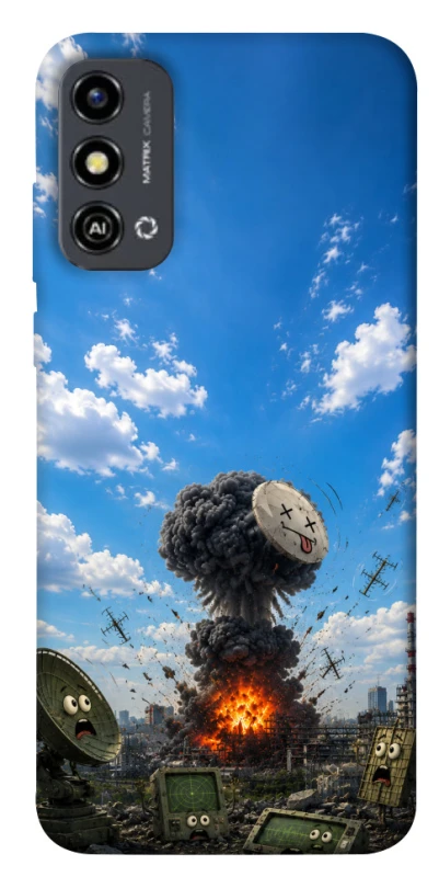 Чохол на ZTE Blade A53 Moscow never sleeps ver.6 фото 1 з 1