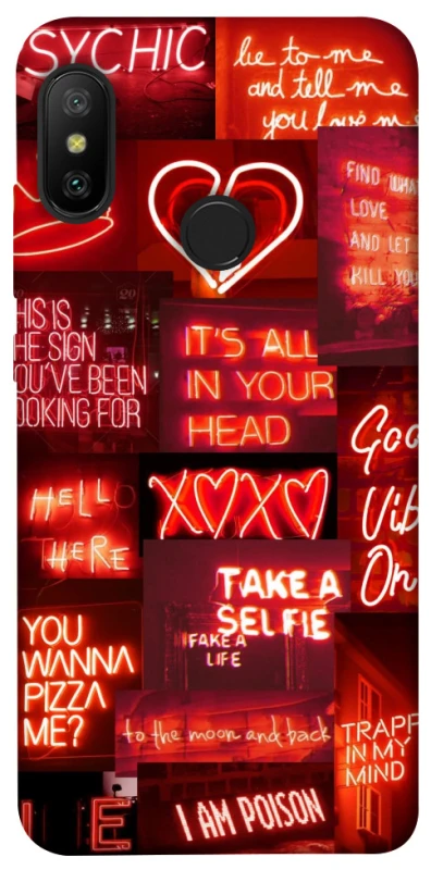 Чохол на Xiaomi Mi A2 Lite / Xiaomi Redmi 6 Pro Love collage ver.7 фото 1 з 1