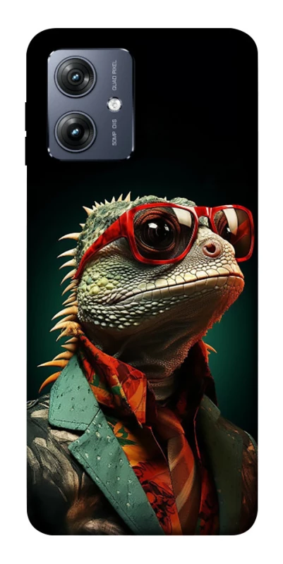 Чохол на Motorola Moto G54 Ігуана фото 1 Чохол на Motorola Moto G54 Ігуана фото 1 з 1