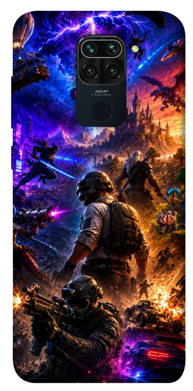Чехол на Xiaomi Redmi Note 9 / Redmi 10X My Games фото 1 из 1
