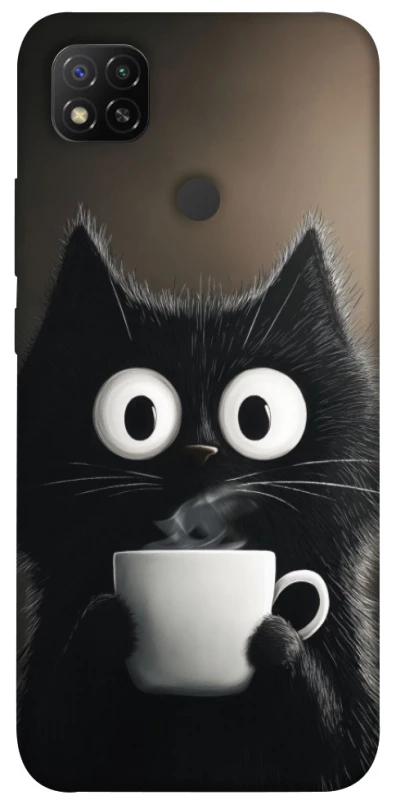 Чехол на Xiaomi Redmi 9C morning cat фото 1 из 1