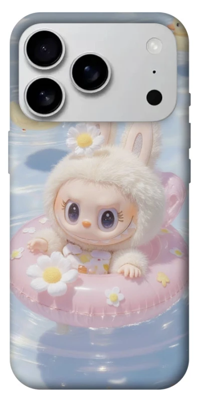 Чехол на Apple iPhone 17 Pro Max (6.9") Labubu swimming фото 1 из 1
