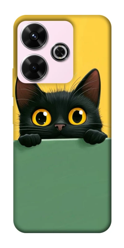 Чохол на Xiaomi Poco M6 4G Black cat v2 фото 1 з 1