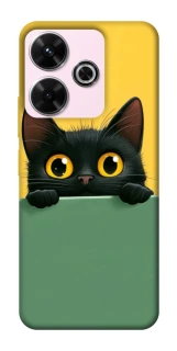 Чохол на Xiaomi Poco M6 4G Black cat v2 фото 1 з 1