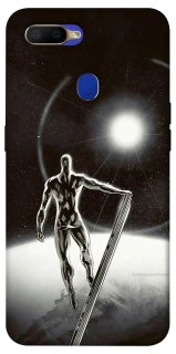 Чехол на Oppo A5s Серебряный сёрфер фото 1 из 1