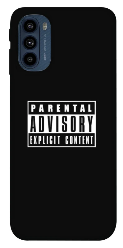 Чохол на Motorola Moto G41 Parental Advisory Label фото 1 з 1