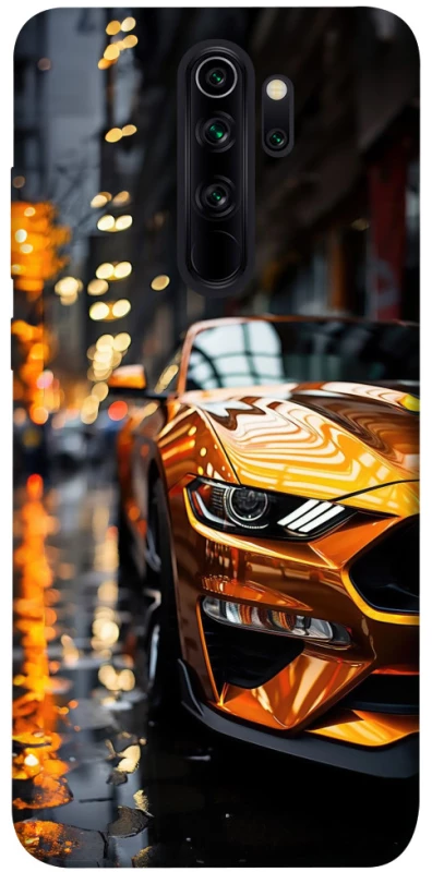 Чохол на Xiaomi Redmi Note 8 Pro Golden sports car фото 1 з 1