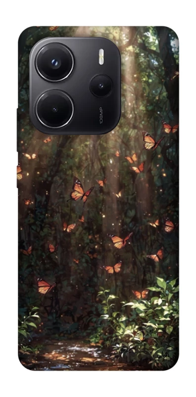 Чехол на Xiaomi Redmi Note 14 4G (Europe version) butterfly фото 1 из 1