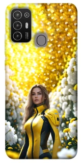 Чехол на ZTE Blade A52 Cyber space girl ver.2 фото 1 из 1