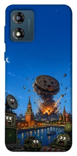 Чохол на Motorola Moto E13 Moscow never sleeps ver.8 фото 1 з 1