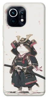 Чохол на Xiaomi Mi 11 Samurai Cat Warrior фото 1 з 1
