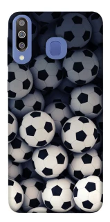 Чохол на Samsung Galaxy M30 Футбольні м'ячи фото 1 з 1