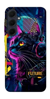 Чохол на Samsung Galaxy A35 Cyber Cat v2 фото 1 з 1