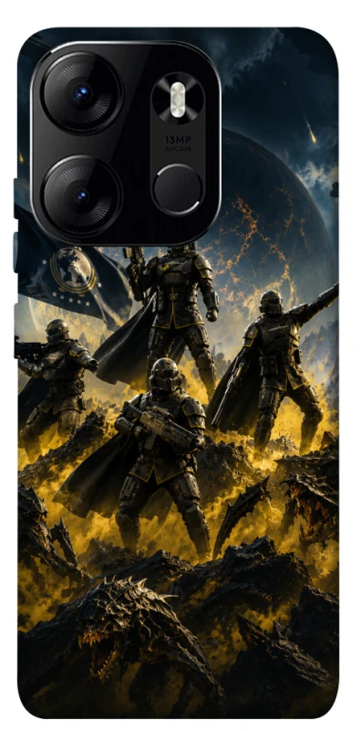 Чохол на Tecno Spark Go 2023 HELLDIVERS фото 1 з 1