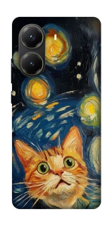 Чохол на Xiaomi Poco X6 Pro paint cat фото 1 з 1