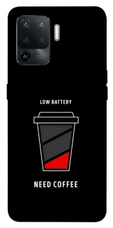 Чехол на Oppo Reno 5 Lite Low battery фото 1 из 1