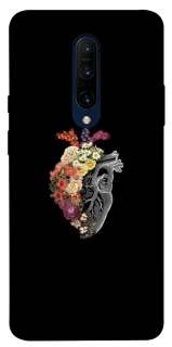 Чехол на OnePlus 7 Pro Heart with flowers фото 1 из 1