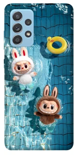 Чохол на Samsung Galaxy A52 4G / A52 5G Labubu in the pool фото 1 з 1