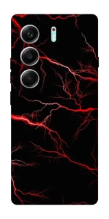 Чехол на Tecno Camon 40 Pro 5G Красная молния фото 1 из 1