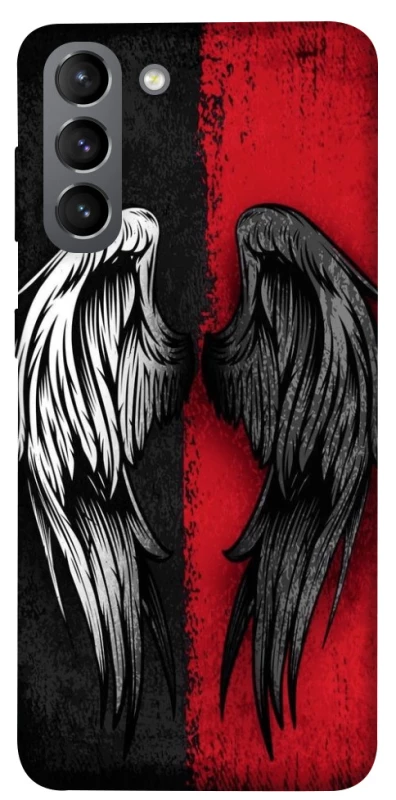 Чехол на Samsung Galaxy S21 Angel and Devil фото 1 из 1