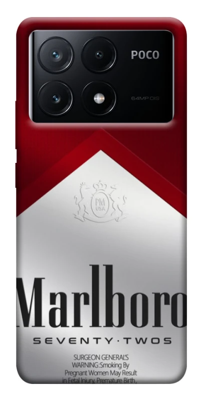 Чохол на Xiaomi Poco X6 Marlboro фото 1 з 1