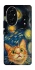 Чехол на Honor 200 paint cat фото 1 из 1