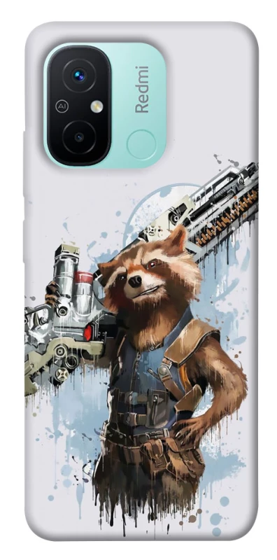 Чехол на Xiaomi Redmi 12C / Poco C55 Rocket Raccoon фото 1 из 1