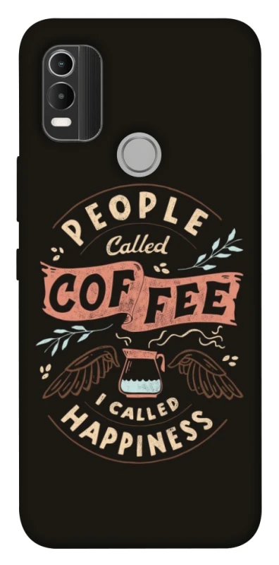 Чохол на Nokia C21 Plus Сoffee happiness фото 1 з 1