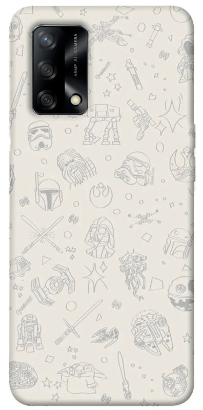 Чохол на Oppo A74 4G Star Wars background ver.1 фото 1 з 1