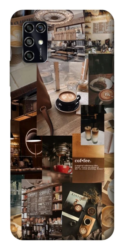 Чохол на ZTE Blade V2020 Smart Coffee collage ver.2 фото 1 з 1