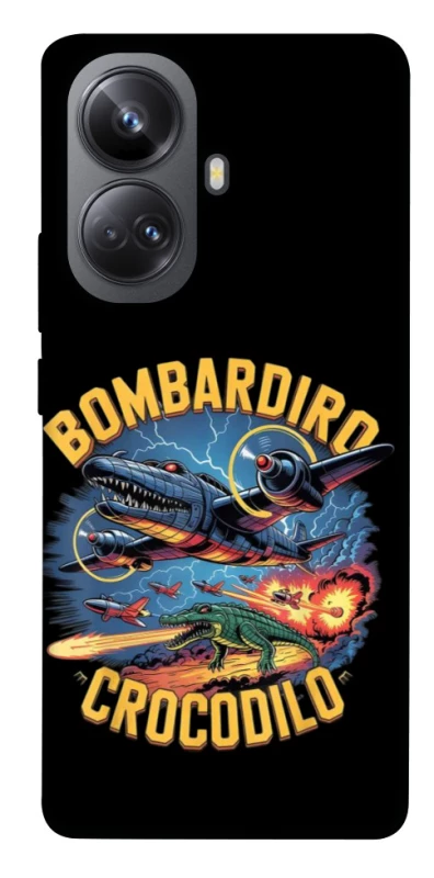 Чохол на Realme 10 Pro+ Bombardino Crocodilo v2 фото 1 з 1