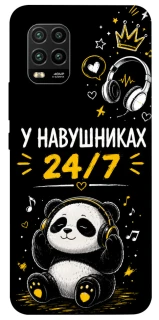 Чехол на Xiaomi Mi 10 Lite У навушниках 24/7 фото 1 из 1