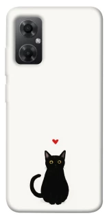 Чохол на Xiaomi Redmi Note 11R cat in love фото 1 Чохол на Xiaomi Redmi Note 11R cat in love фото 1 з 1