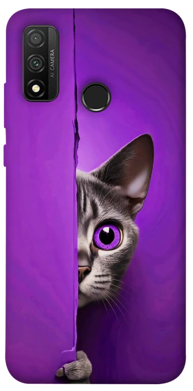 Чехол на Huawei P Smart (2020) Кот-подглядыватель фото 1 из 1