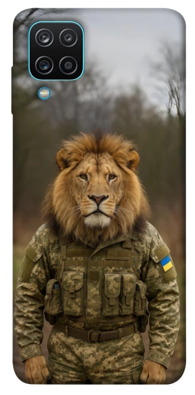 Чехол на Samsung Galaxy M12 Лев защитник фото 1 из 1