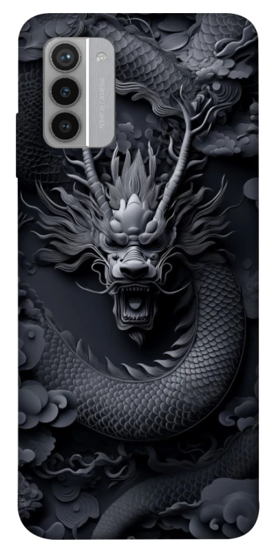 Чехол на Nokia G42 black dragon фото 1 из 1