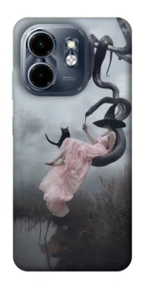 Чехол на Infinix Smart 9 4G / Hot 50i Halloween Witch ver.5 фото 1 из 1