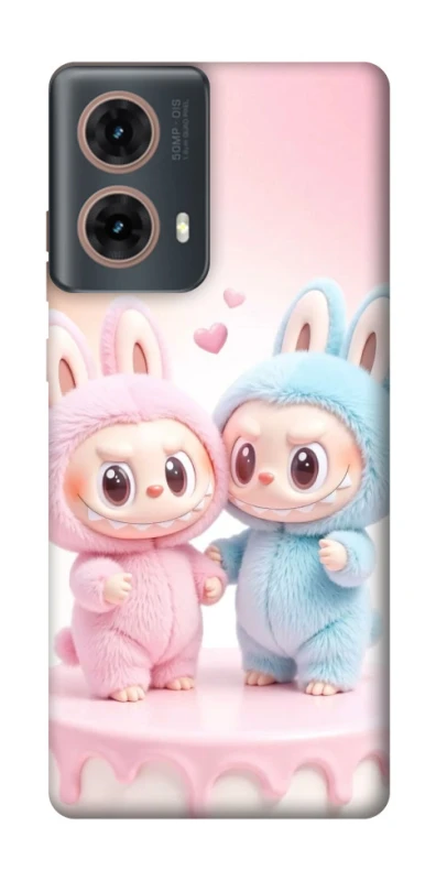 Чохол на Motorola Moto G85 Labubu Twins фото 1 з 1