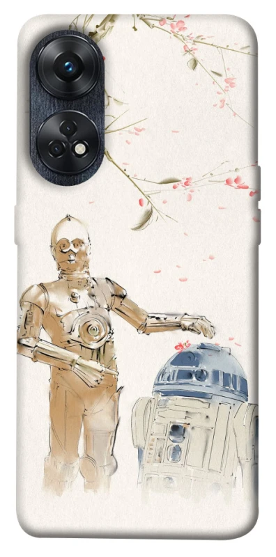 Чохол на Oppo Reno 8T 4G Star Wars robots фото 1 з 1