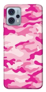 Чехол на Motorola Moto G23 camouflage pink фото 1 из 1