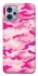 Чехол на Motorola Moto G23 camouflage pink фото 1 из 1
