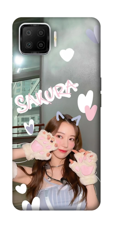 Чохол на Oppo A73 (2017) Sakura - LE SSERAFIM фото 1 з 1