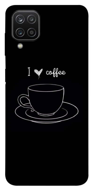 Чехол на Samsung Galaxy A12 Black coffee фото 1 из 1