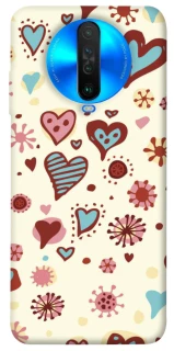 Чехол на Xiaomi Poco X2 Pretty hearts фото 1 из 1