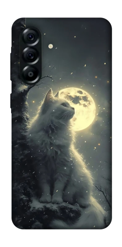 Чехол на Samsung Galaxy A57 5G Кот под луной фото 1 из 1