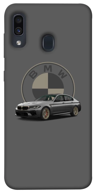 Чохол на Samsung Galaxy A20 / A30 BMW grey v2 фото 1 з 1
